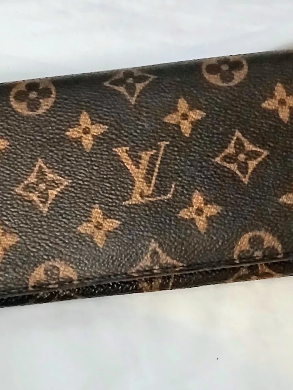 Louis Vuitton Monogram Continental Wallet in Brown and Tan